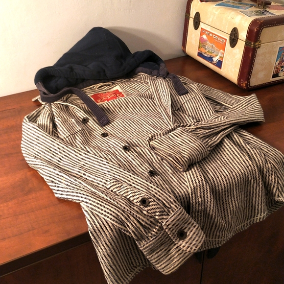 Superdry Button down and hoodie combo - Fits Like X-Small - Picture 2 of 12